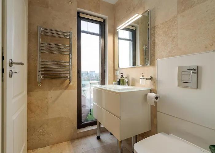 Downtown Floreasca Penthouse With Jacuzzi&sauna Bucharest