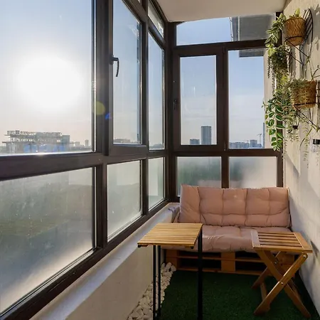 דירה Downtown Floreasca Penthouse With Jacuzzi&sauna *