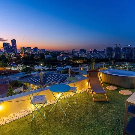 Downtown Floreasca Penthouse With Jacuzzi&sauna