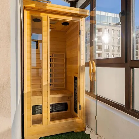 Downtown Floreasca Penthouse With Jacuzzi&sauna