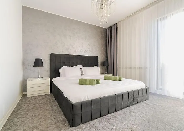 Downtown Floreasca Penthouse With Jacuzzi&sauna *